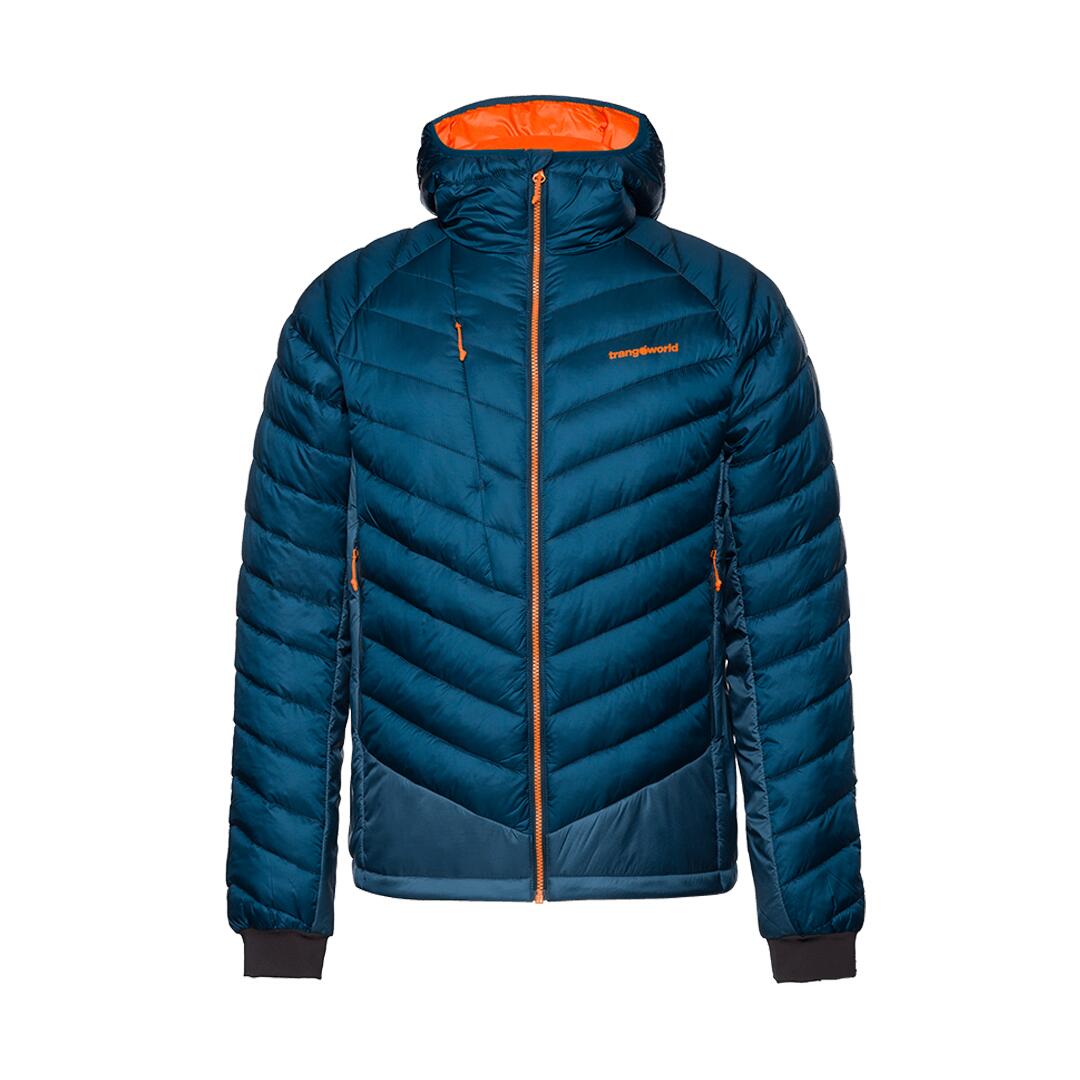 TRANGOWORLD Plumífero para Hombre Trangoworld Medel Azul/Azul/Naranja