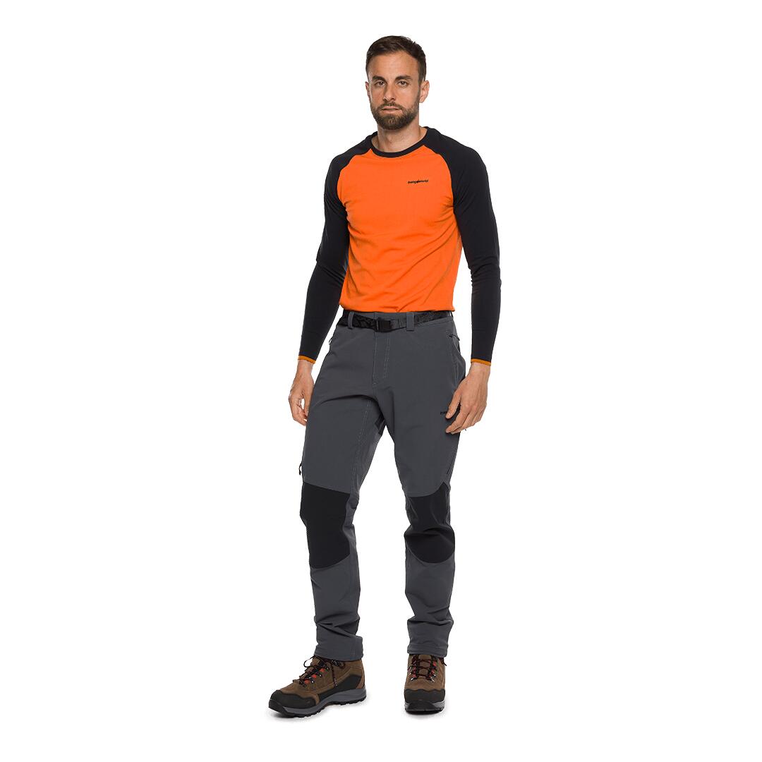 Pantalón para Hombre Trangoworld Rovek dr Gris/Negro 4/7