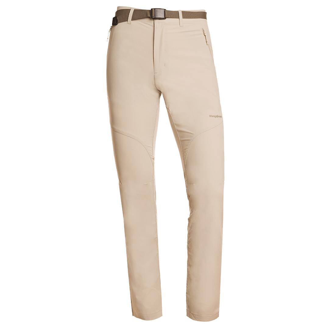 TRANGOWORLD Pantalón para Hombre Trangoworld Yumco Marrón/Gris protección UV+50