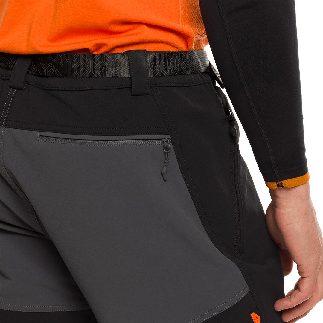 Pantalón para Hombre Trangoworld Rovek dr Negro/Gris protección UV+30 6/7