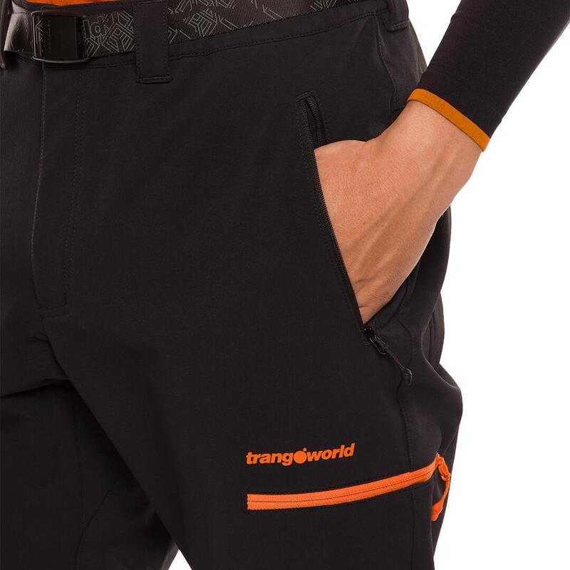 Pantalón para Hombre Trangoworld Vernon Negro protección UV+30