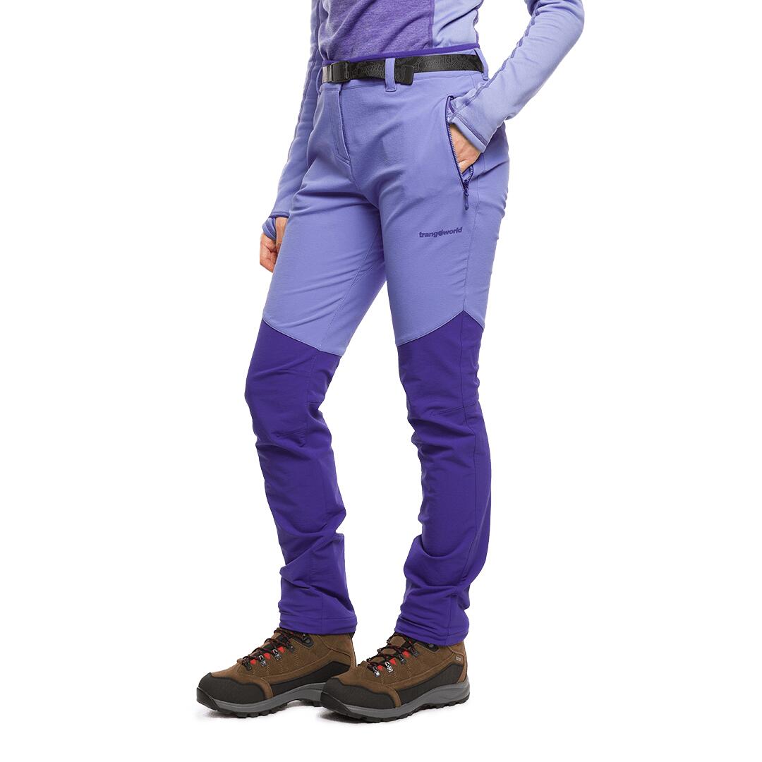 Pantalón para Mujer Trangoworld Arolla Morado/Azul 4/7