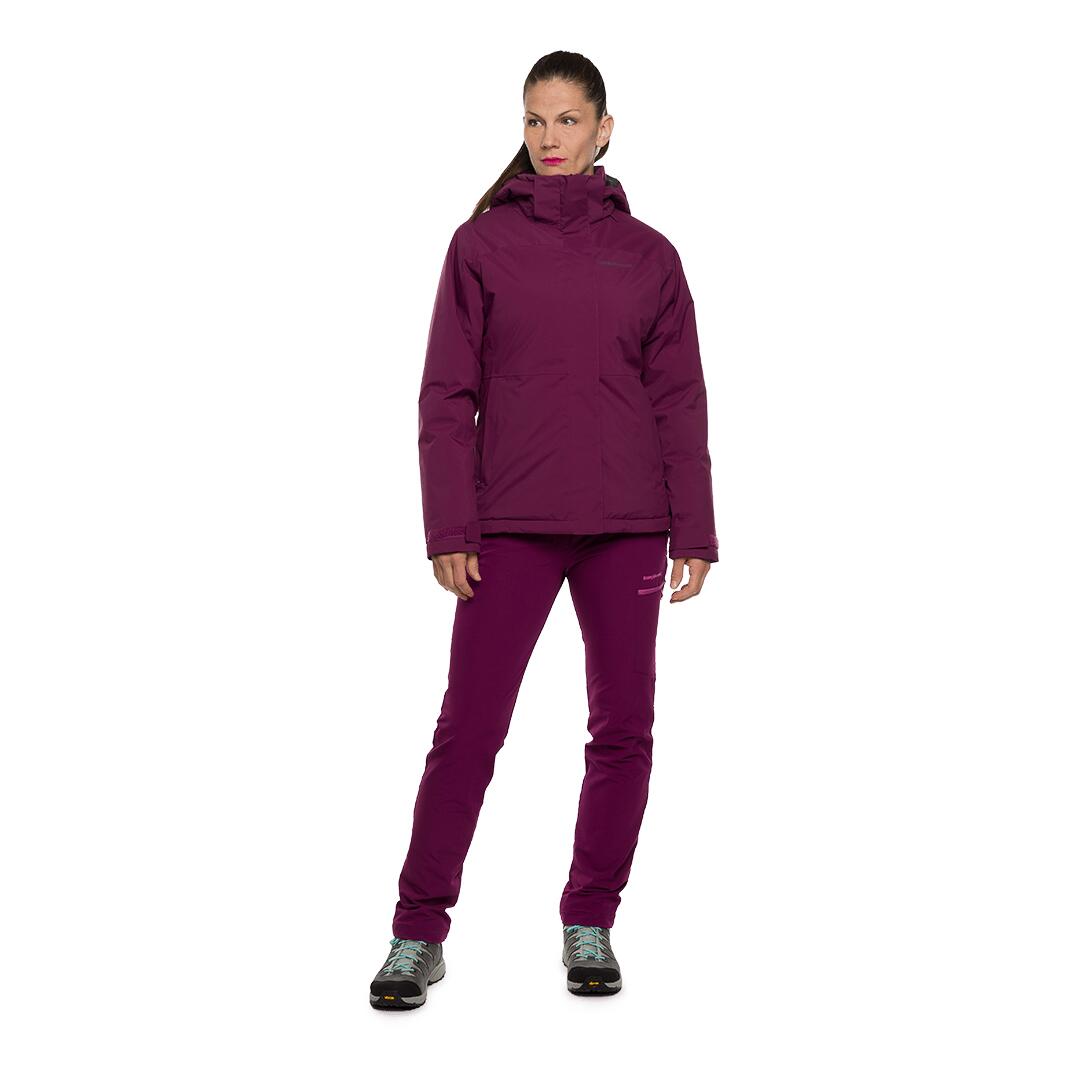 Chaqueta para Mujer Trangoworld Azaila Morado/Gris 5/7