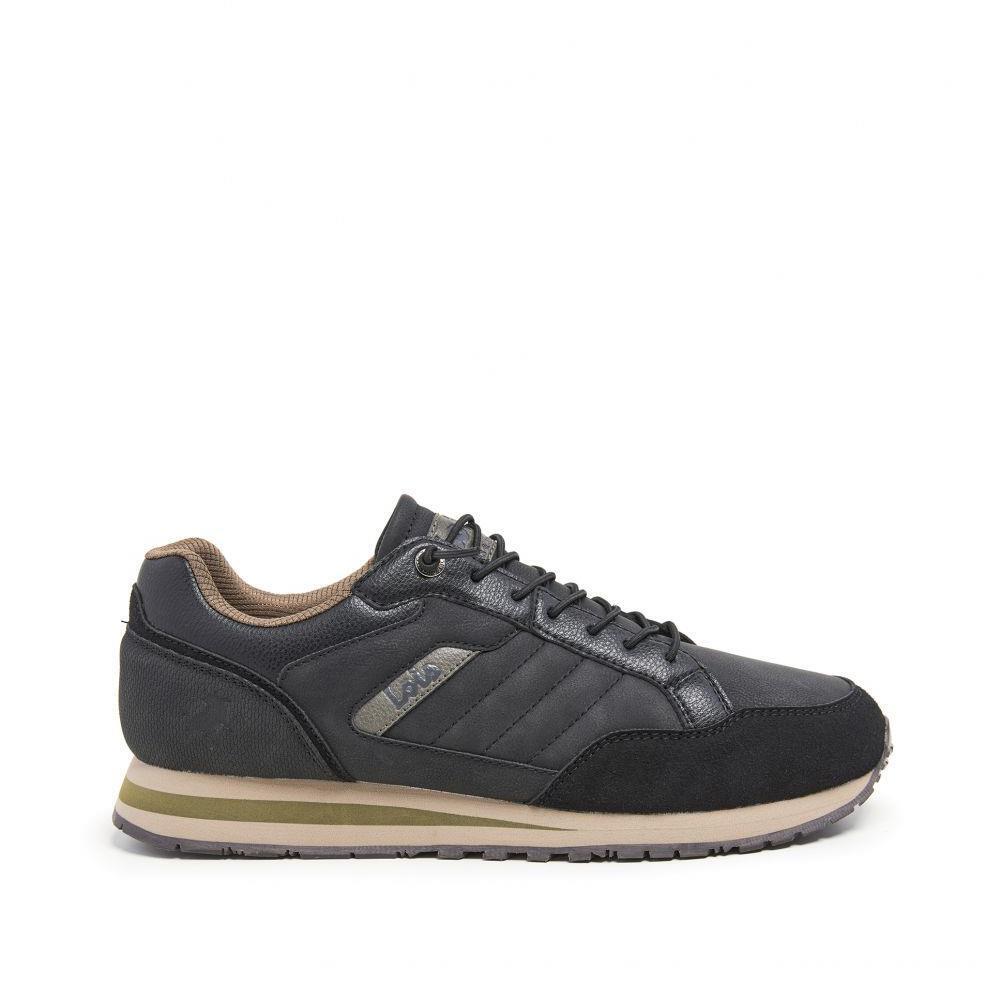 LOIS Zapatillas Deportivas Caminar Hombre Lois  64425 Negras con Cordones
