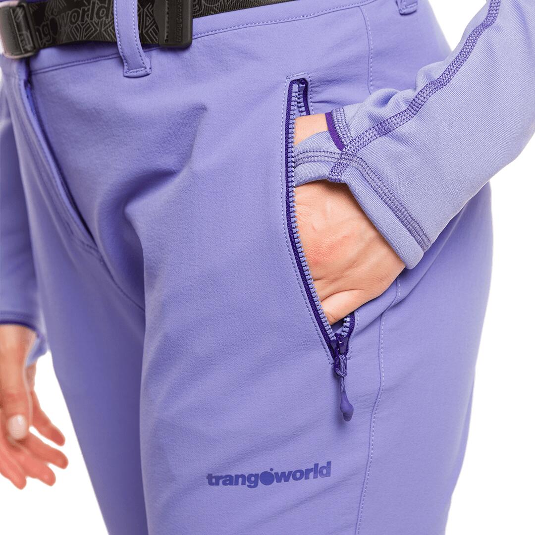 Pantalón para Mujer Trangoworld Arolla Morado/Azul 5/7