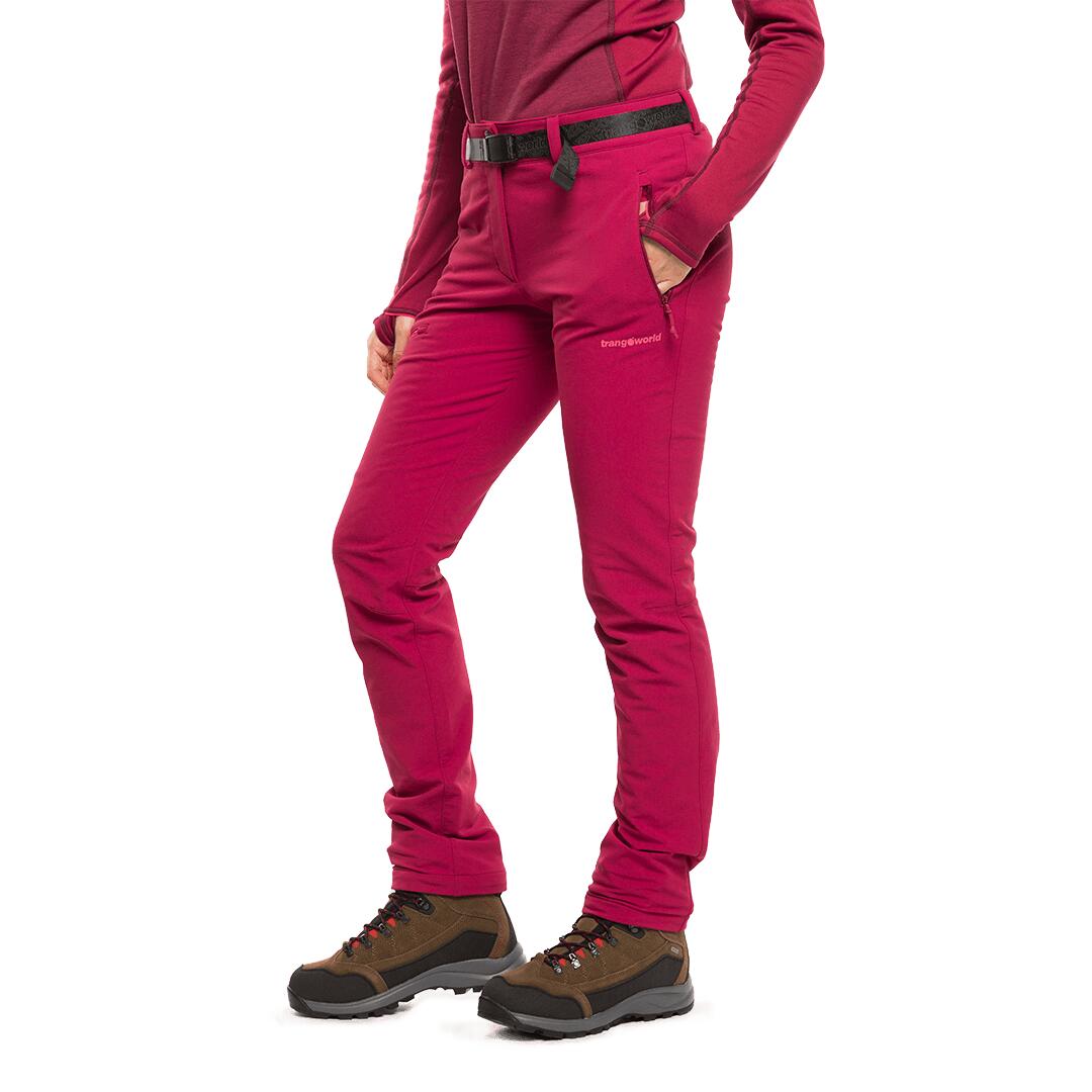 Pantalón para Mujer Trangoworld Causiat Rojo 4/7