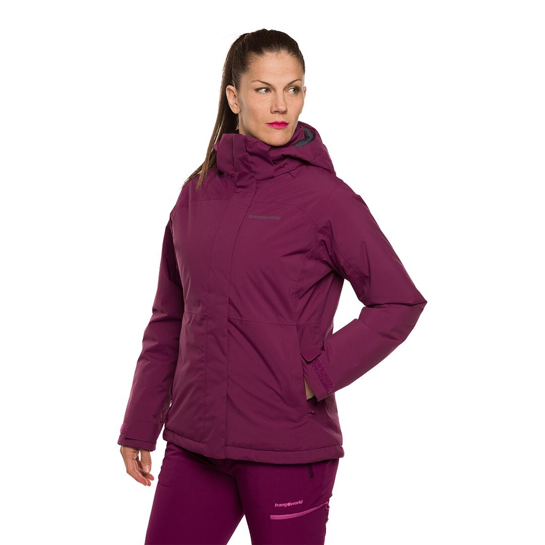 Chaqueta para Mujer Trangoworld Azaila Morado/Gris 4/7