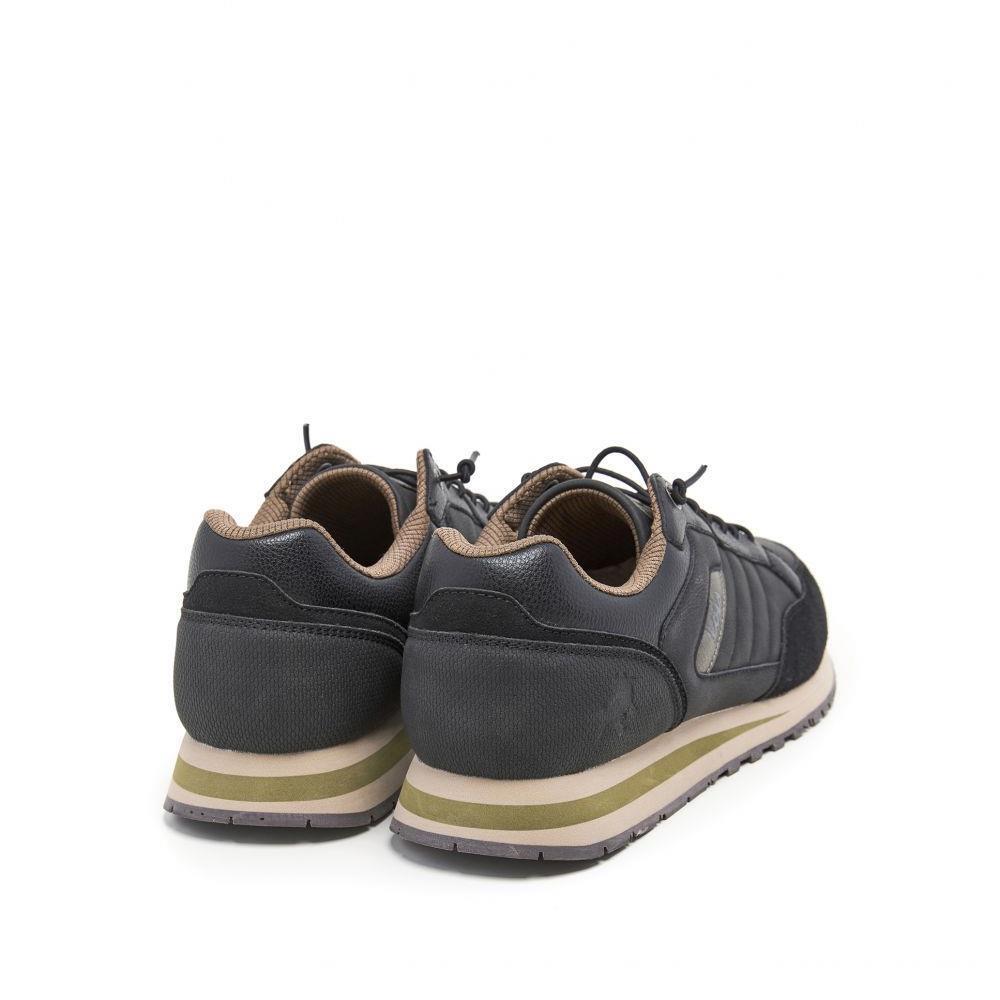 Zapatillas Deportivas Caminar Hombre Lois  64425 Negras con Cordones 3/5
