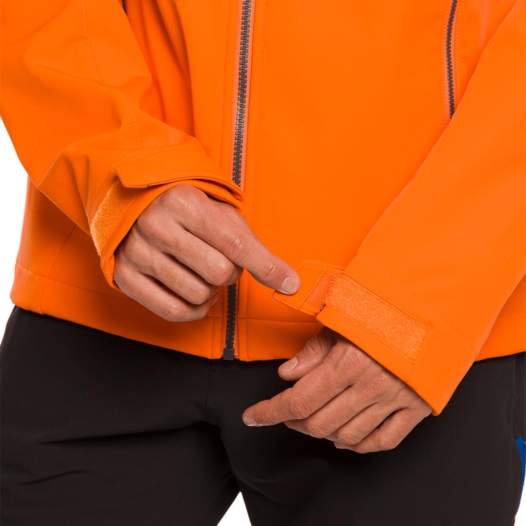 Cortaviento para Hombre Trangoworld Norwich Naranja/Gris/Gris 4/7
