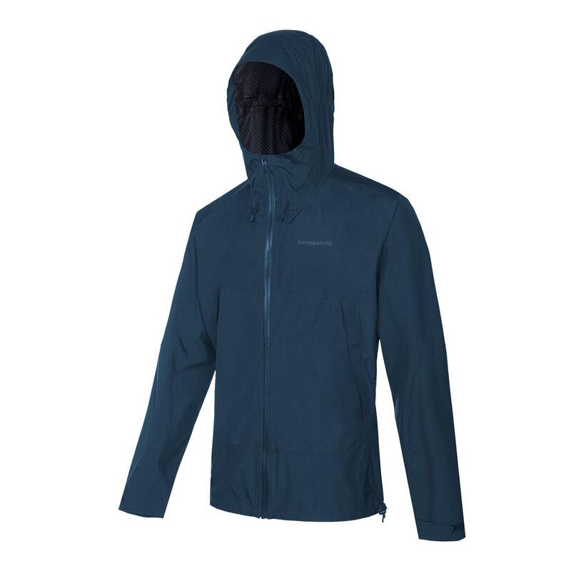 Chaqueta para Hombre Trangoworld Kilimanjaro Azul/Gris Impermeable Transpirable