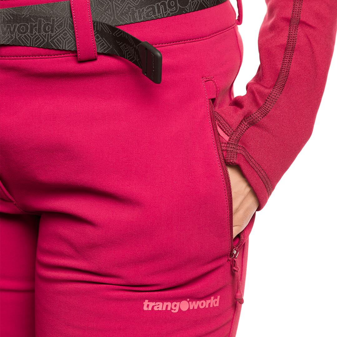 Pantalón para Mujer Trangoworld Causiat Rojo 6/7