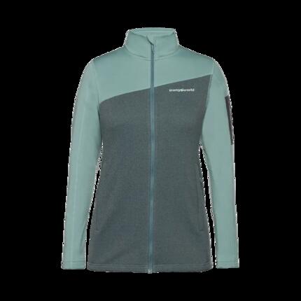Chaqueta para Mujer Trangoworld Azaila Azul/Gris