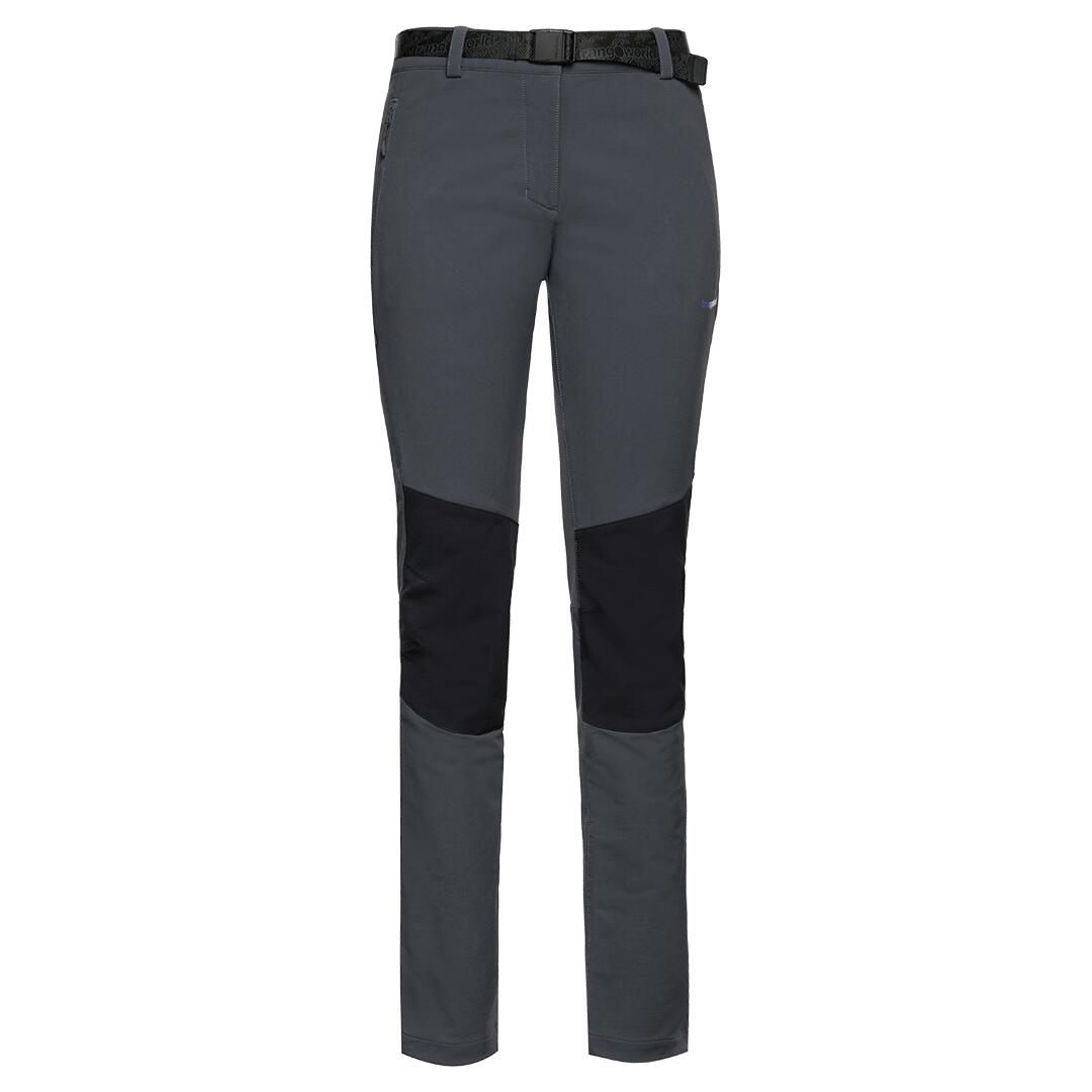 TRANGOWORLD Pantalón para Mujer Trangoworld Dunai dr Gris/Negro protección UV+30