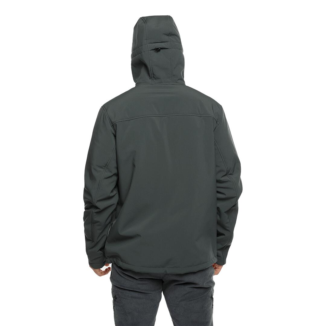 Softshell para Hombre Trangoworld Lanarce Gris/Negro 3/7