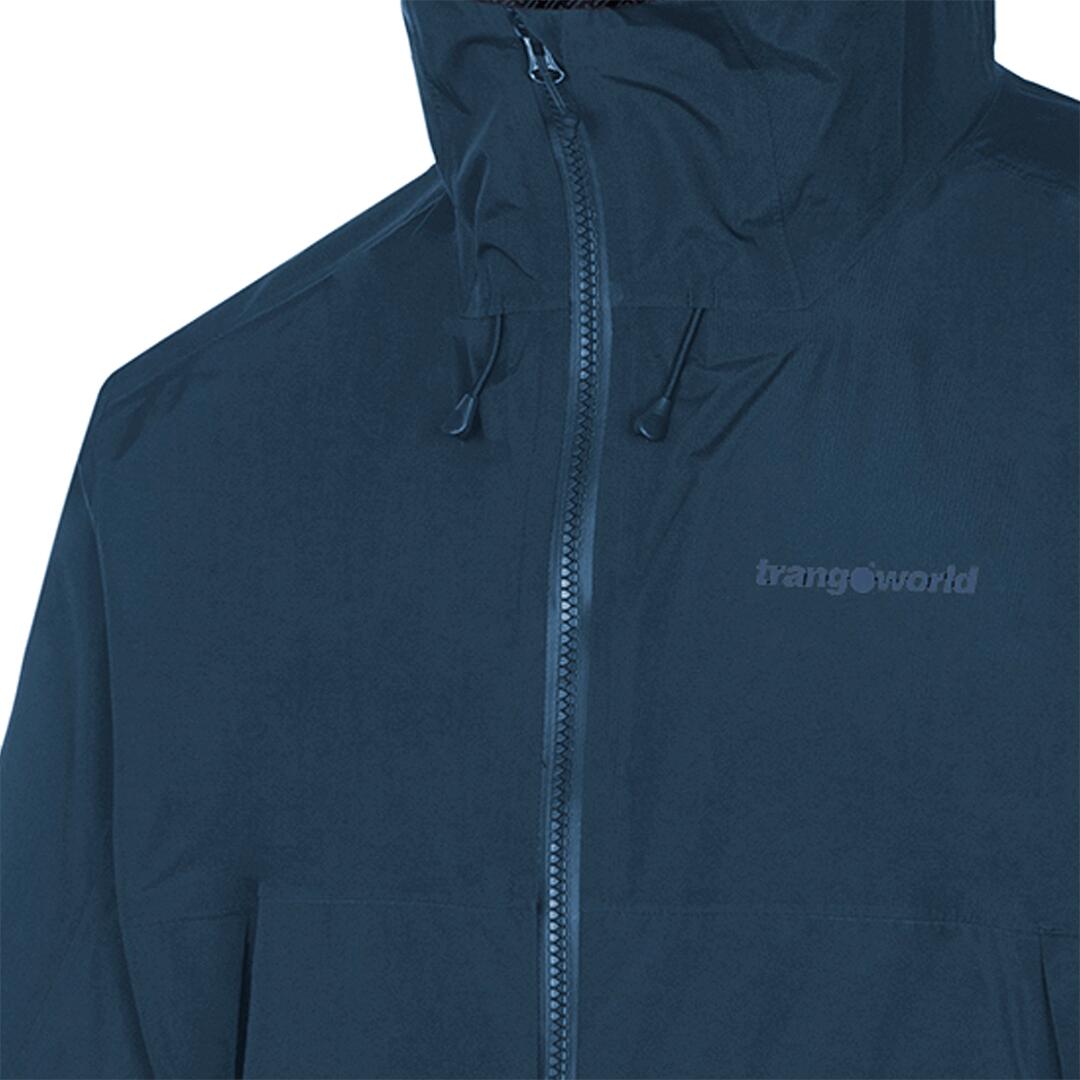 Chaqueta para Hombre Trangoworld Kilimanjaro Azul/Gris Impermeable Transpirable 2/2