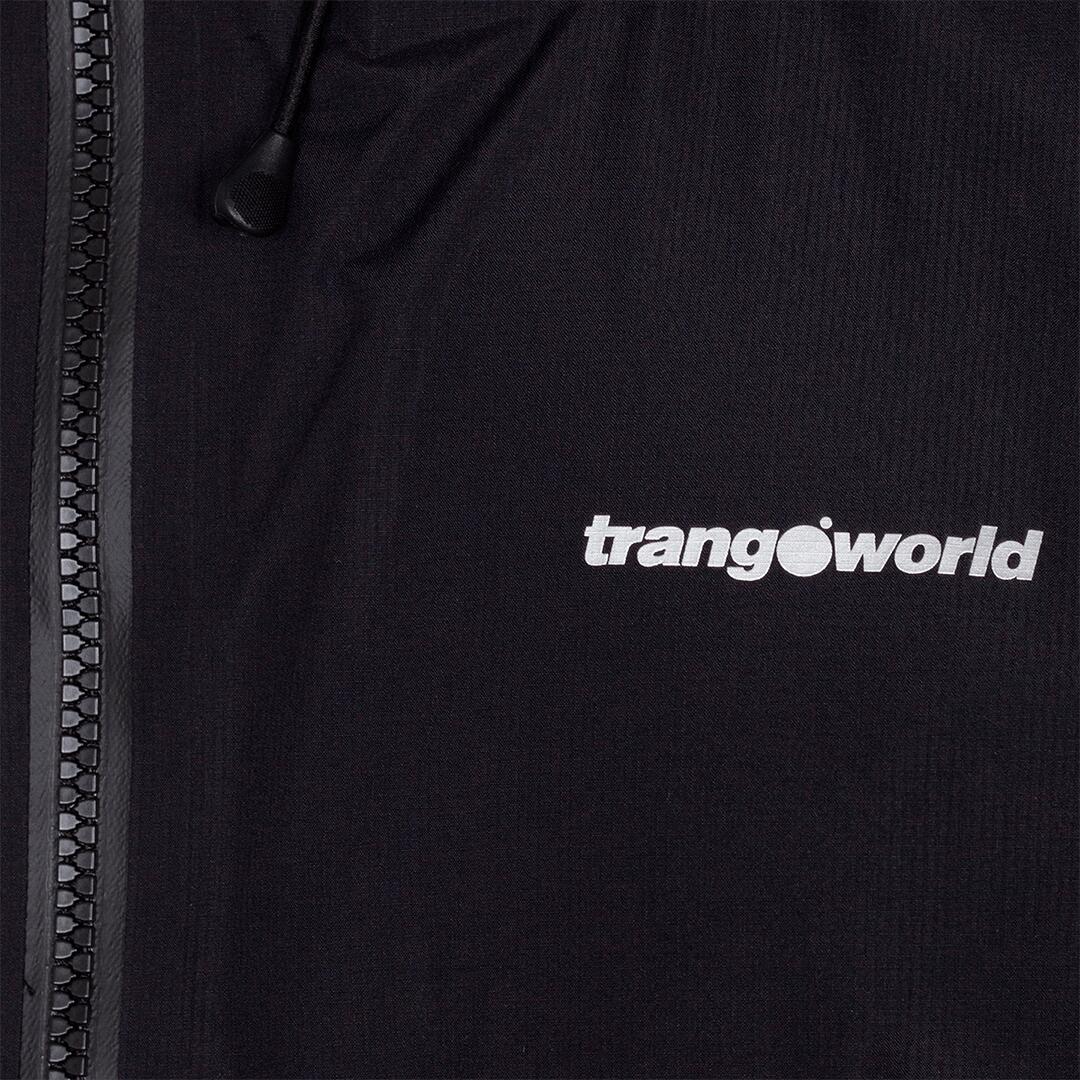 Chaqueta para Hombre Trangoworld Kilimanjaro Negro/Gris Impermeable Transpirable 2/7
