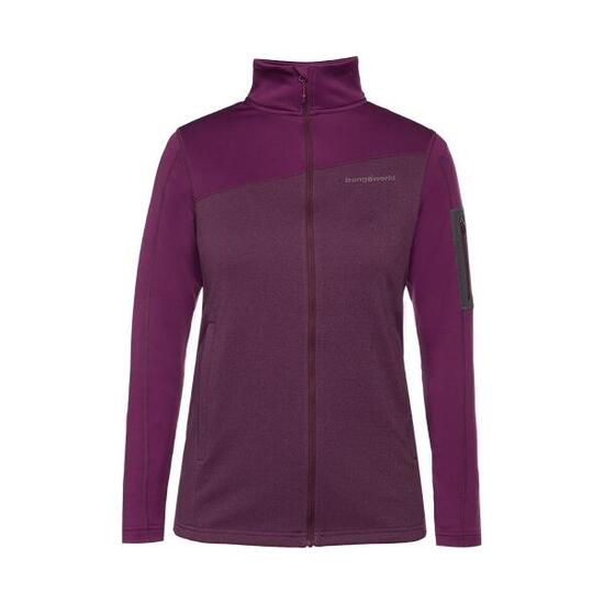 Chaqueta para Mujer Trangoworld Azaila Azul/Gris