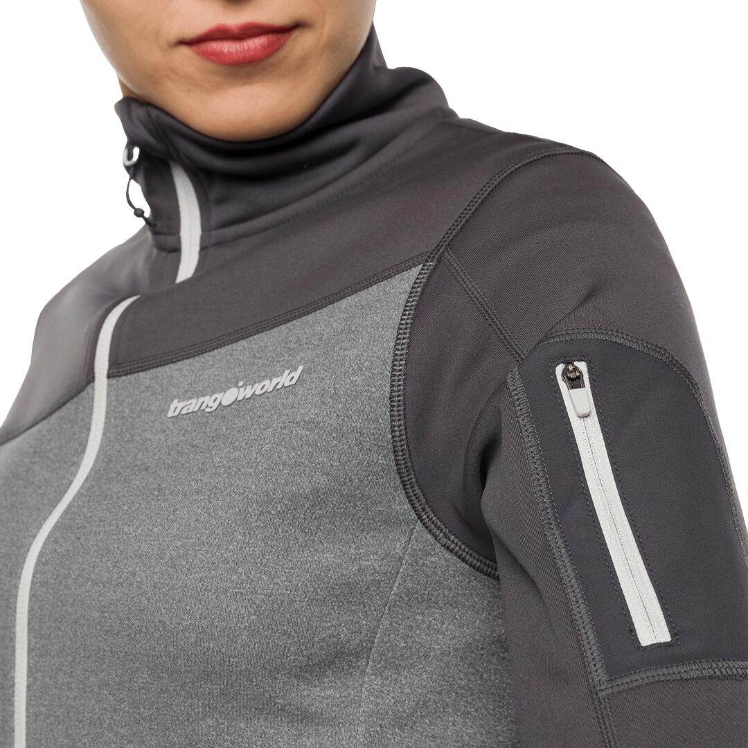 Chaqueta para Mujer Trangoworld Azaila Gris/Gris 6/6