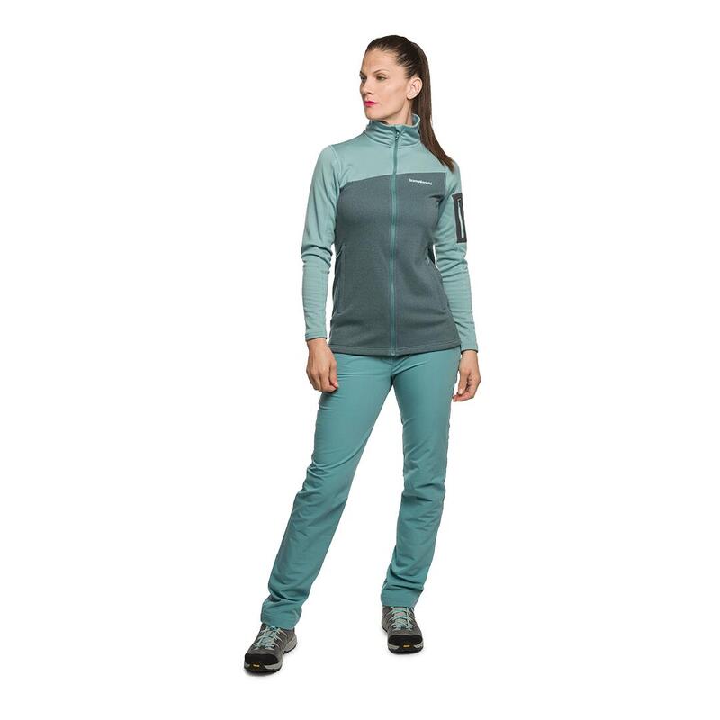 Chaqueta para Mujer Trangoworld Azaila Azul/Gris