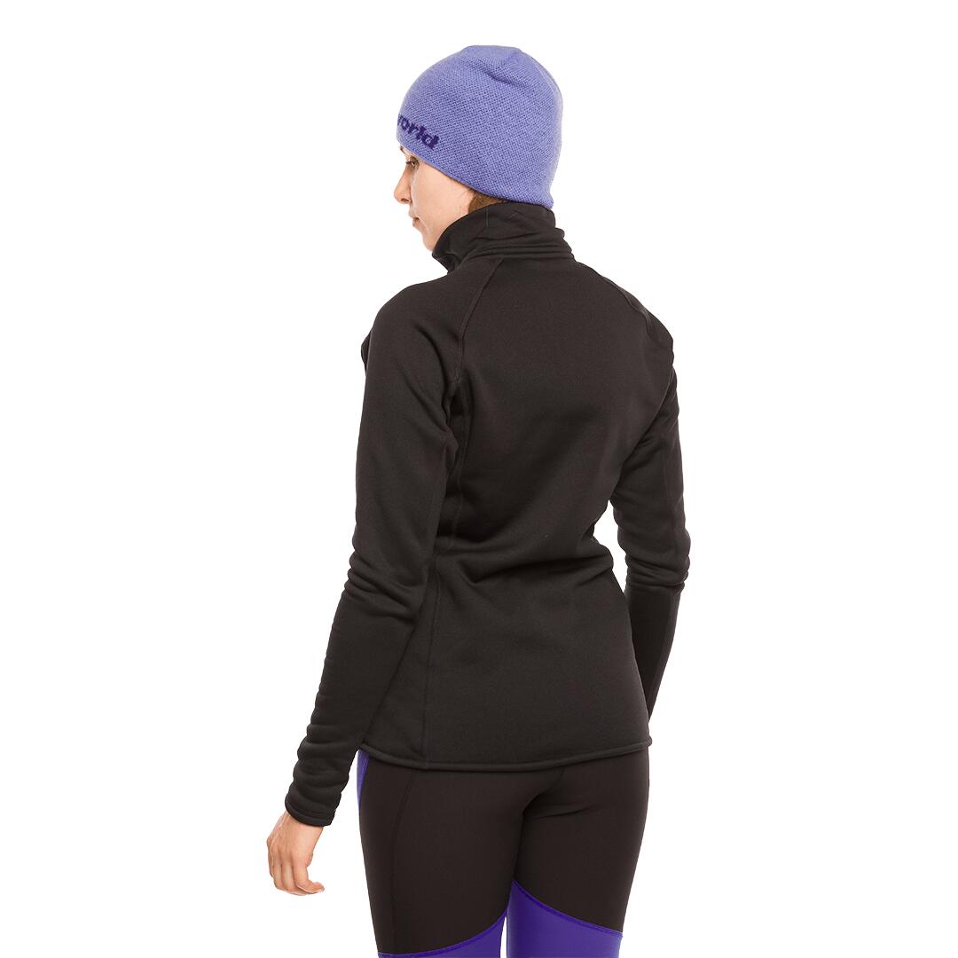 Forro polar para Mujer Trangoworld Lund Negro/Morado 3/7