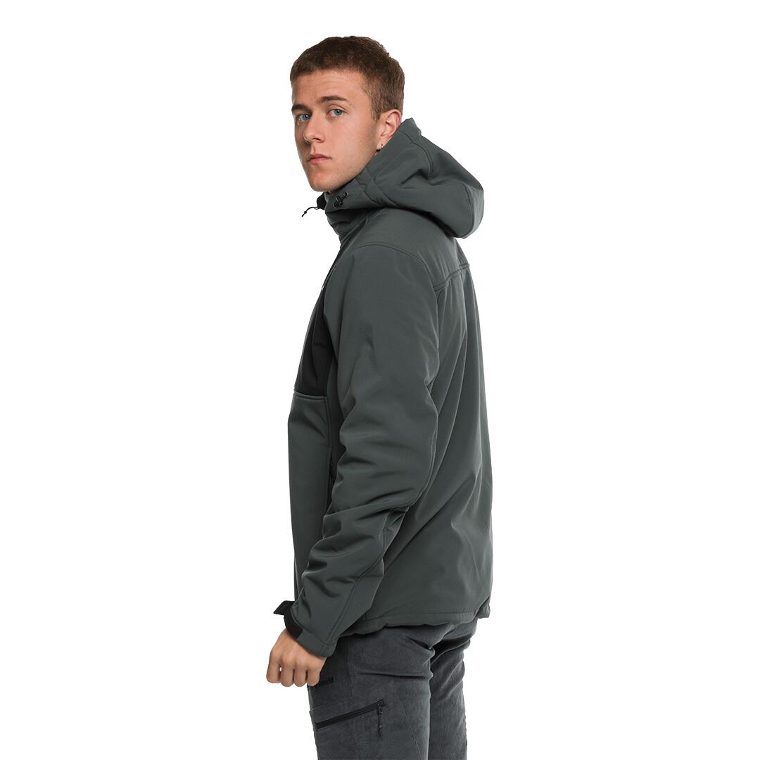 Softshell para Hombre Trangoworld Lanarce Gris/Negro 4/7