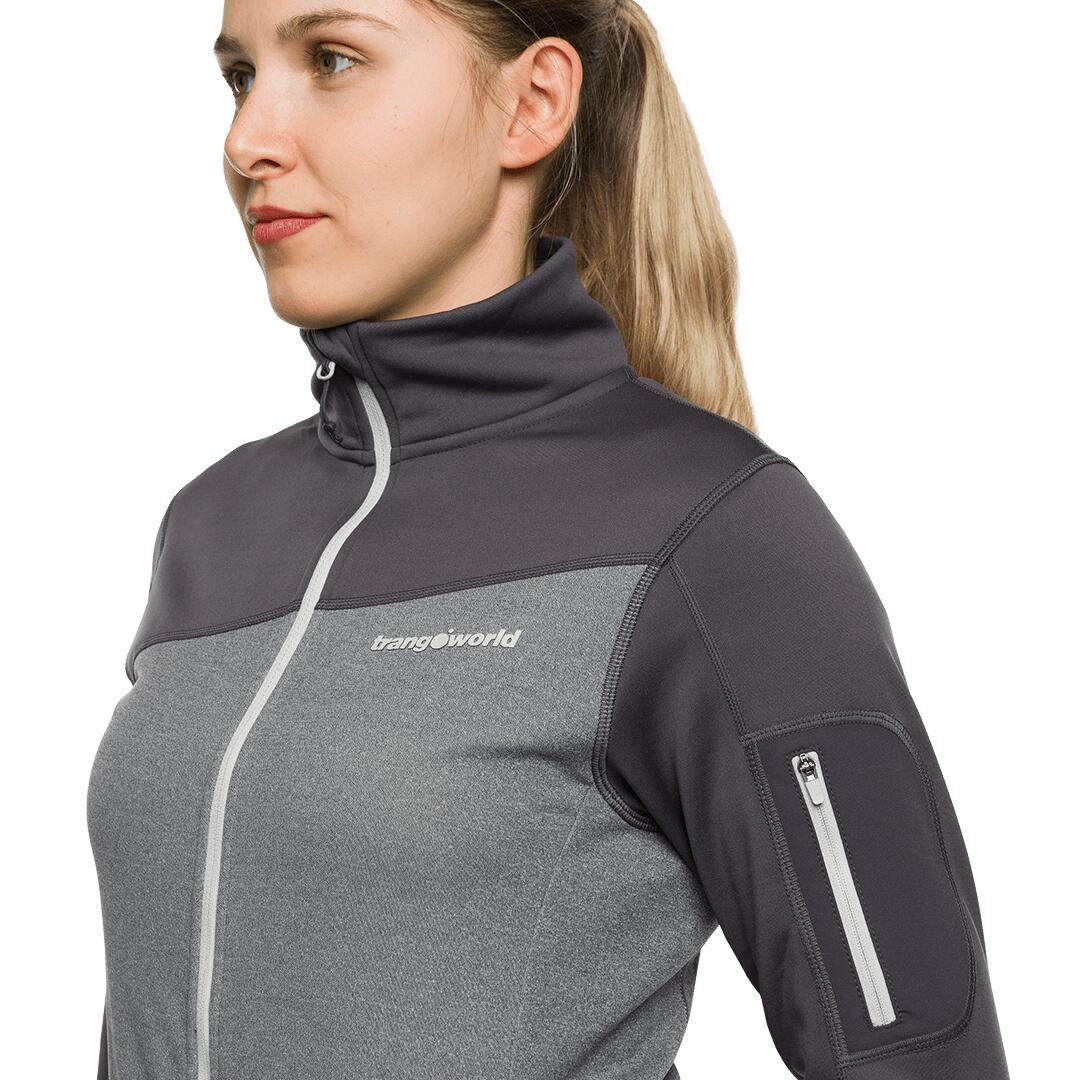 Chaqueta para Mujer Trangoworld Azaila Gris/Gris 5/6