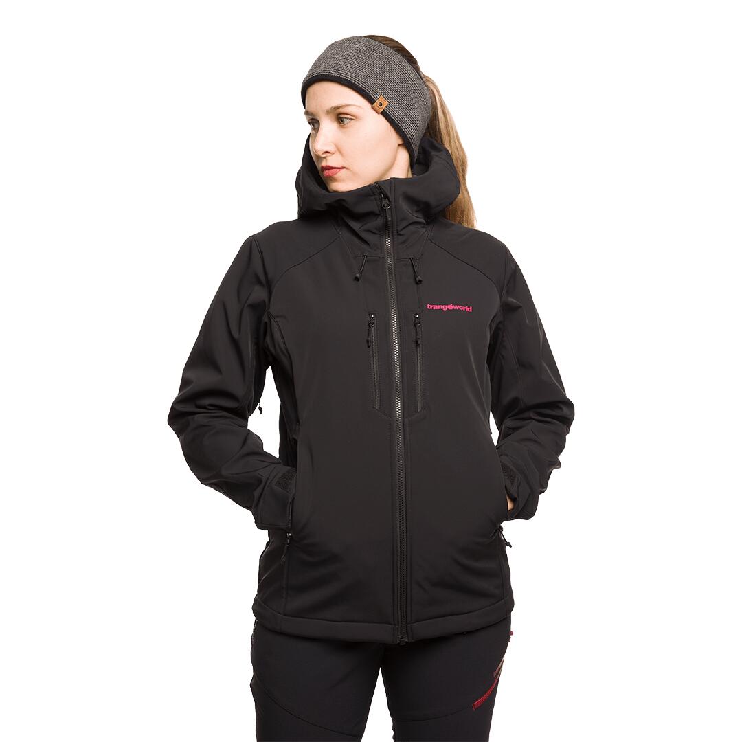 Softshell para Mujer Trangoworld Severn Negro/Gris 2/7
