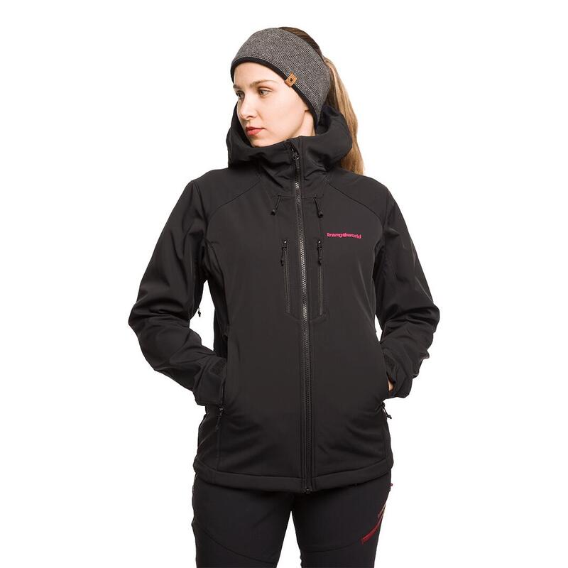 Softshell para Mujer Trangoworld Severn Negro/Gris