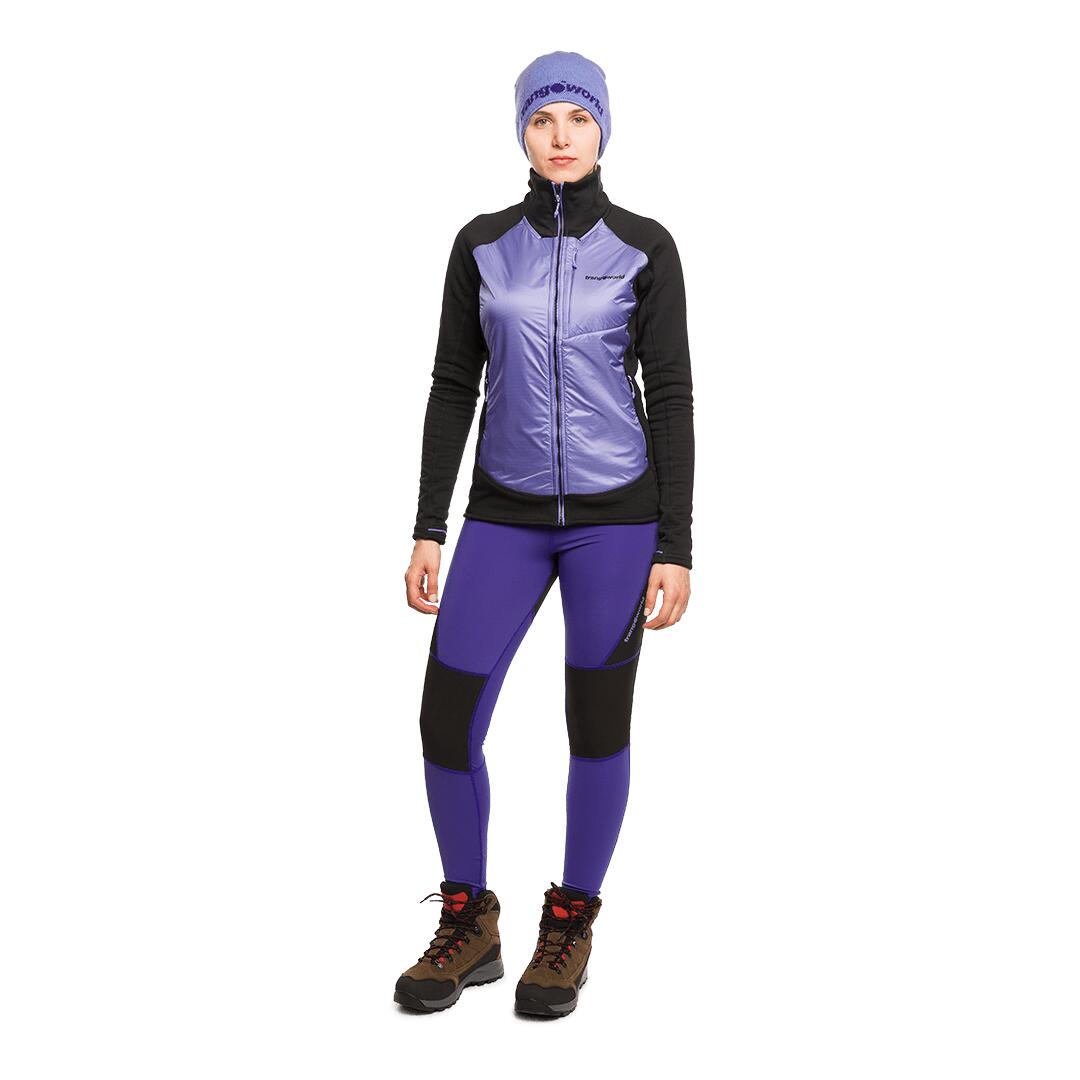 Forro polar para Mujer Trangoworld Lund Negro/Morado 4/7