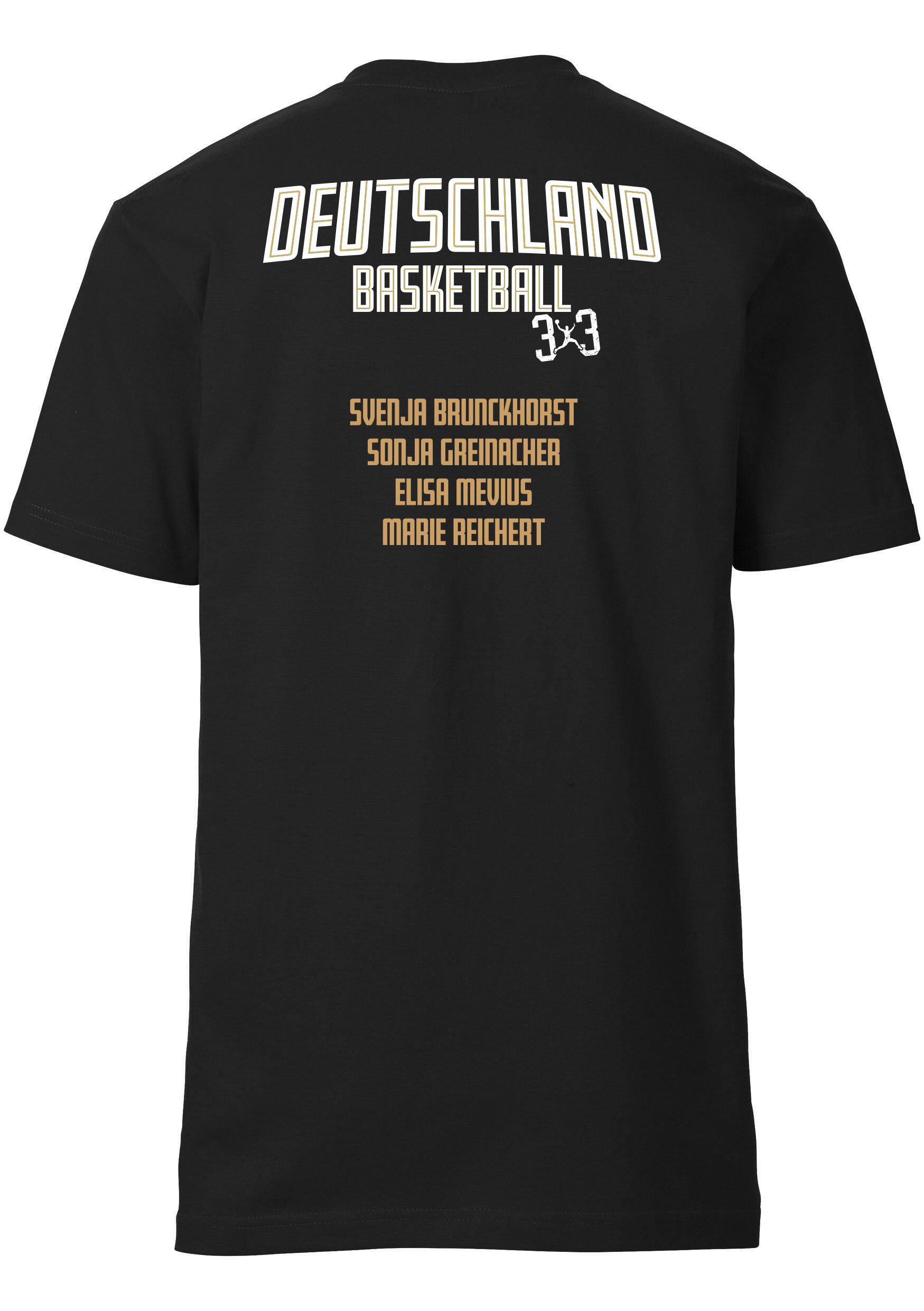 PEAK T-Shirt Basketball 3x3 Girls Got Gold Unisex 2/3