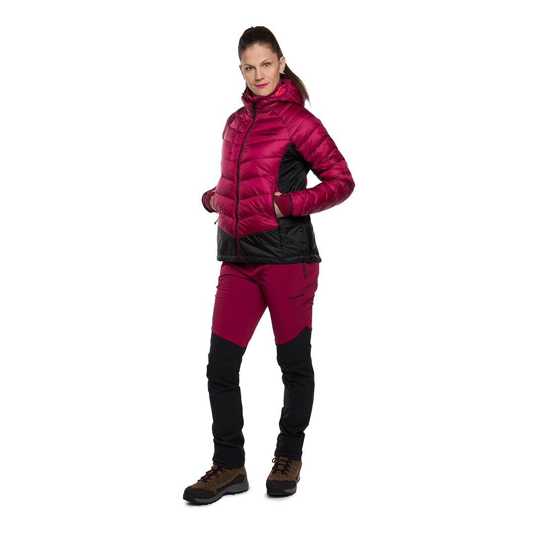 Chaqueta acolchada para Mujer Trangoworld Rulhe Rojo/Negro/Rosa 5/7