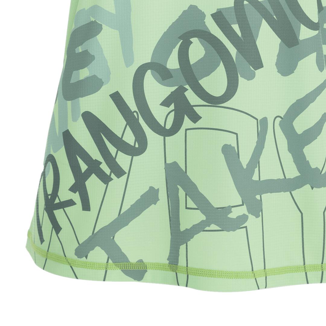 Camiseta de Trail Running para Mujer Trangoworld Laurel Verde 2/2