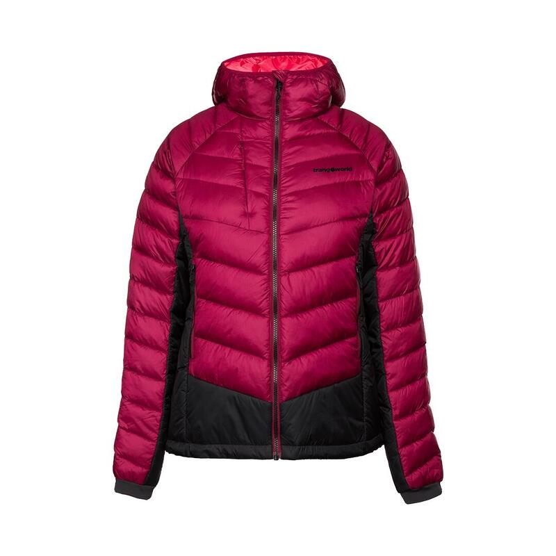 Chaqueta acolchada para Mujer Trangoworld Rulhe Rojo/Negro/Rosa