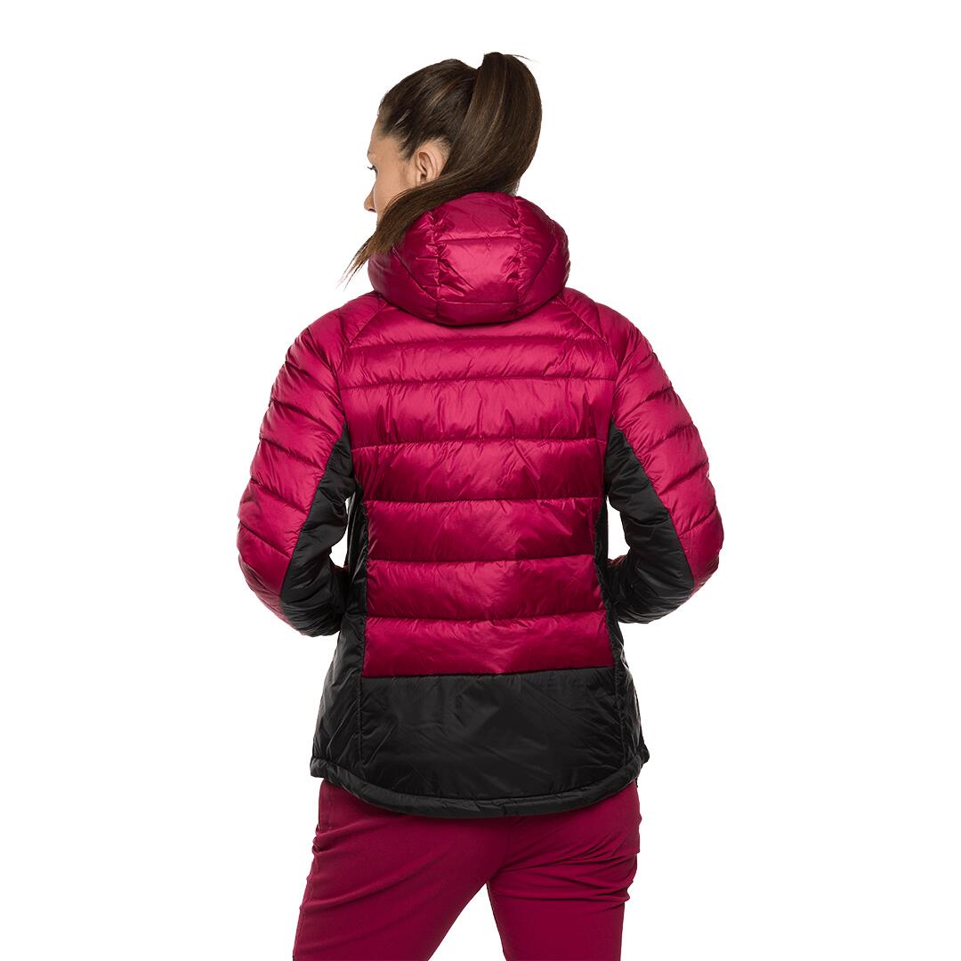 Chaqueta acolchada para Mujer Trangoworld Rulhe Rojo/Negro/Rosa 3/7