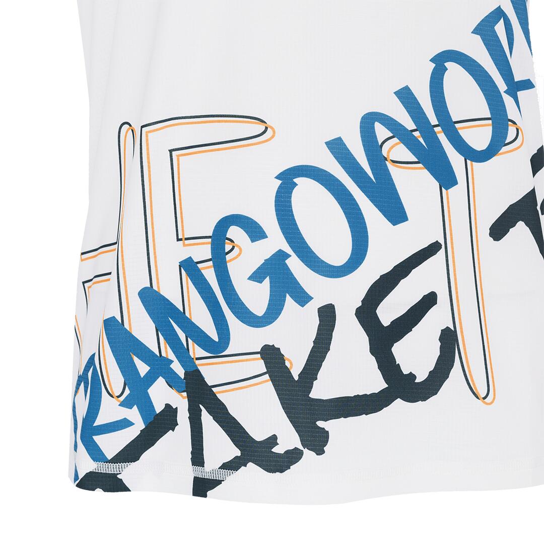 Camiseta de Trail Running para Hombre Trangoworld Champex Blanco 2/2