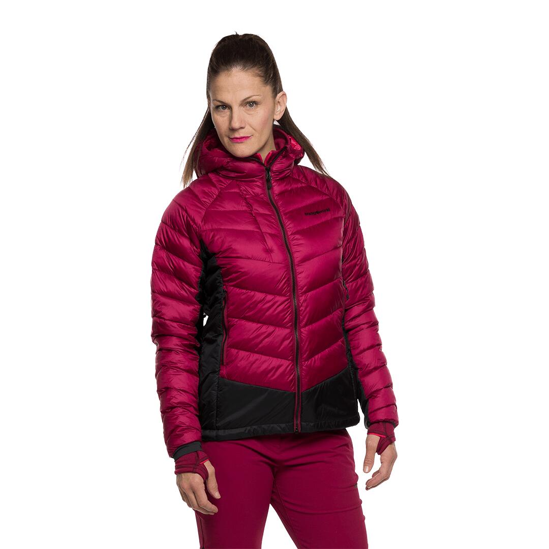 Chaqueta acolchada para Mujer Trangoworld Rulhe Rojo/Negro/Rosa 2/7