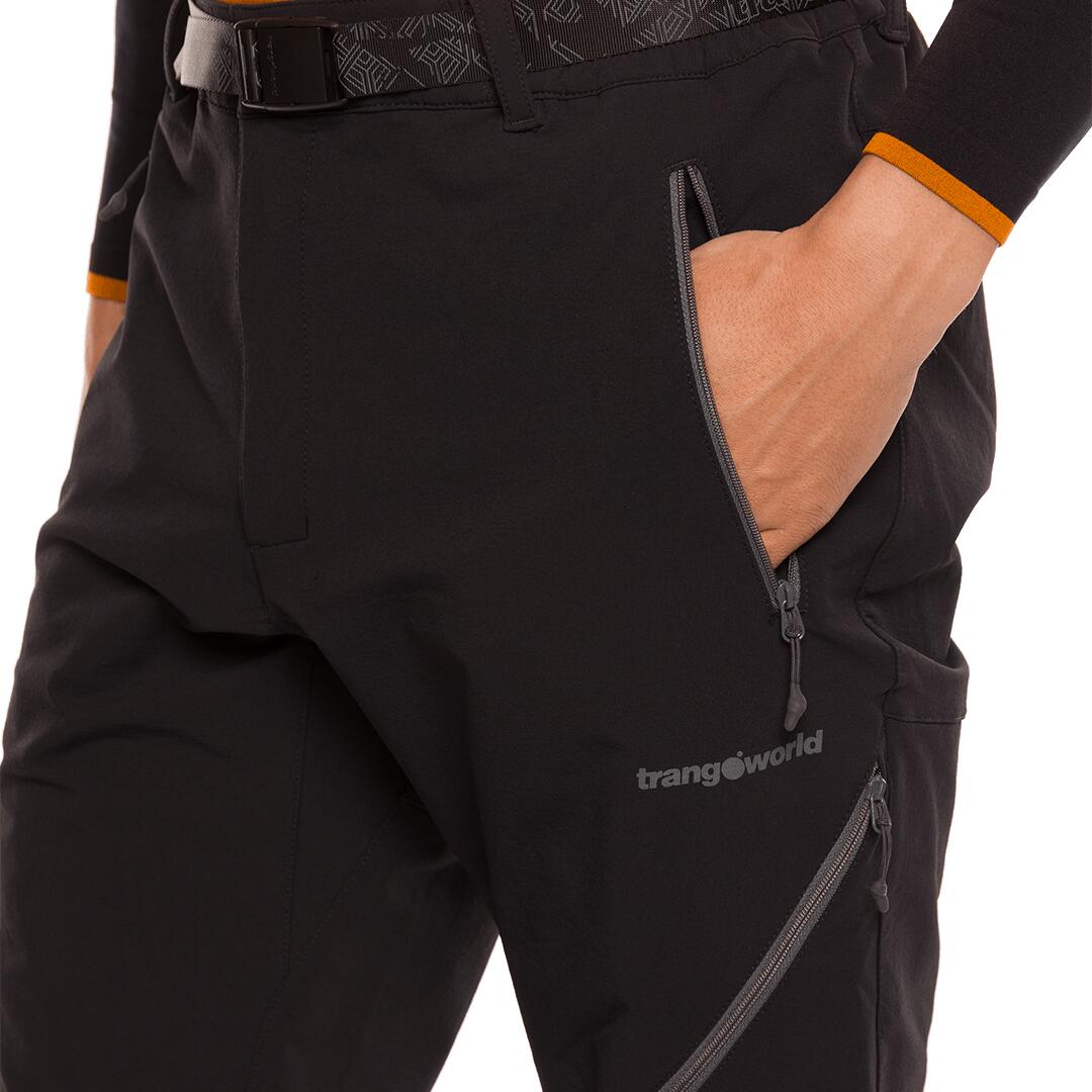 Pantalón para Hombre Trangoworld Ardenas Negro 5/6