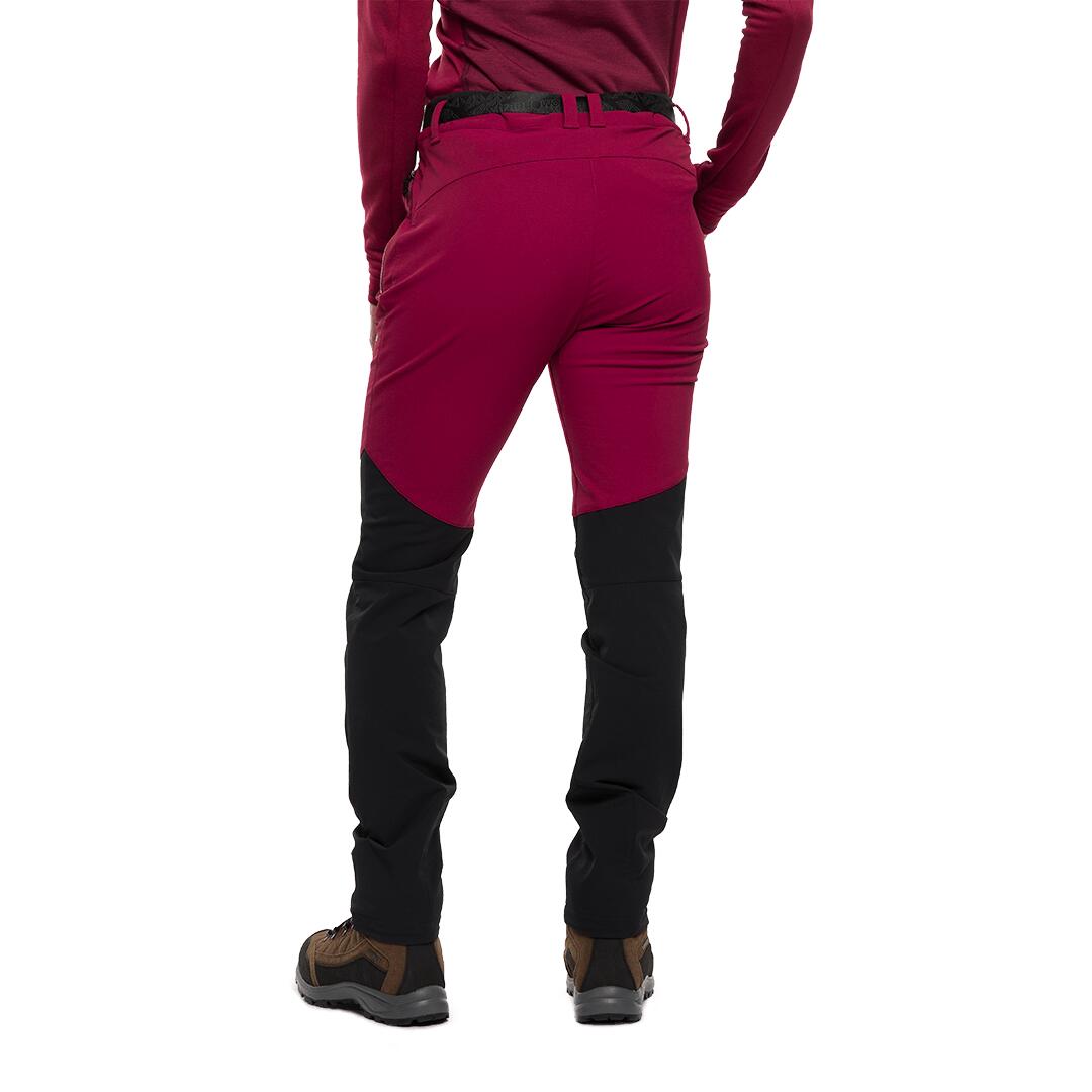 Pantalón para Mujer Trangoworld Arolla Rojo/Negro 2/6