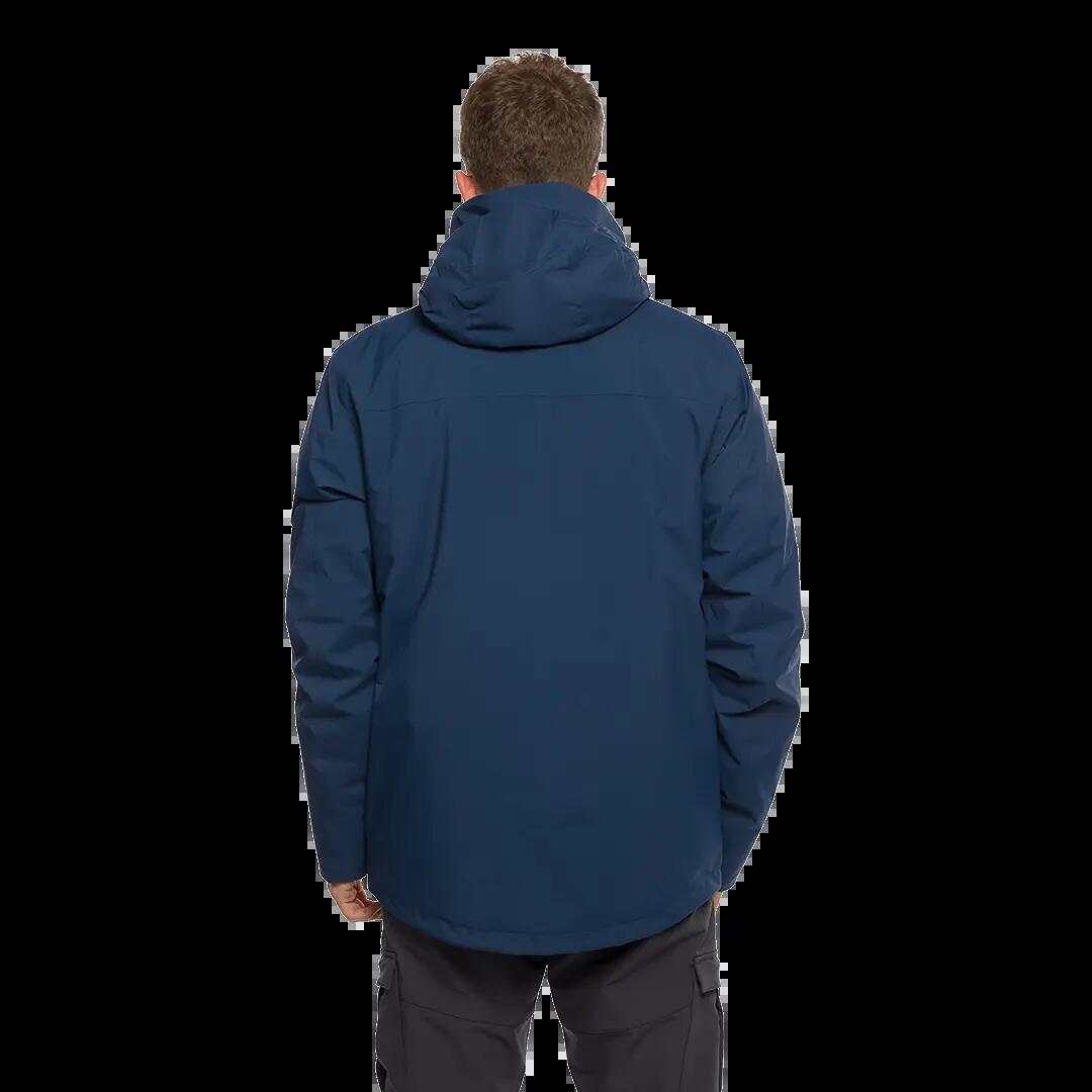 Chaqueta 3 en 1 para Hombre Trangoworld Salama complet Azul/Gris Impermeable 3/7