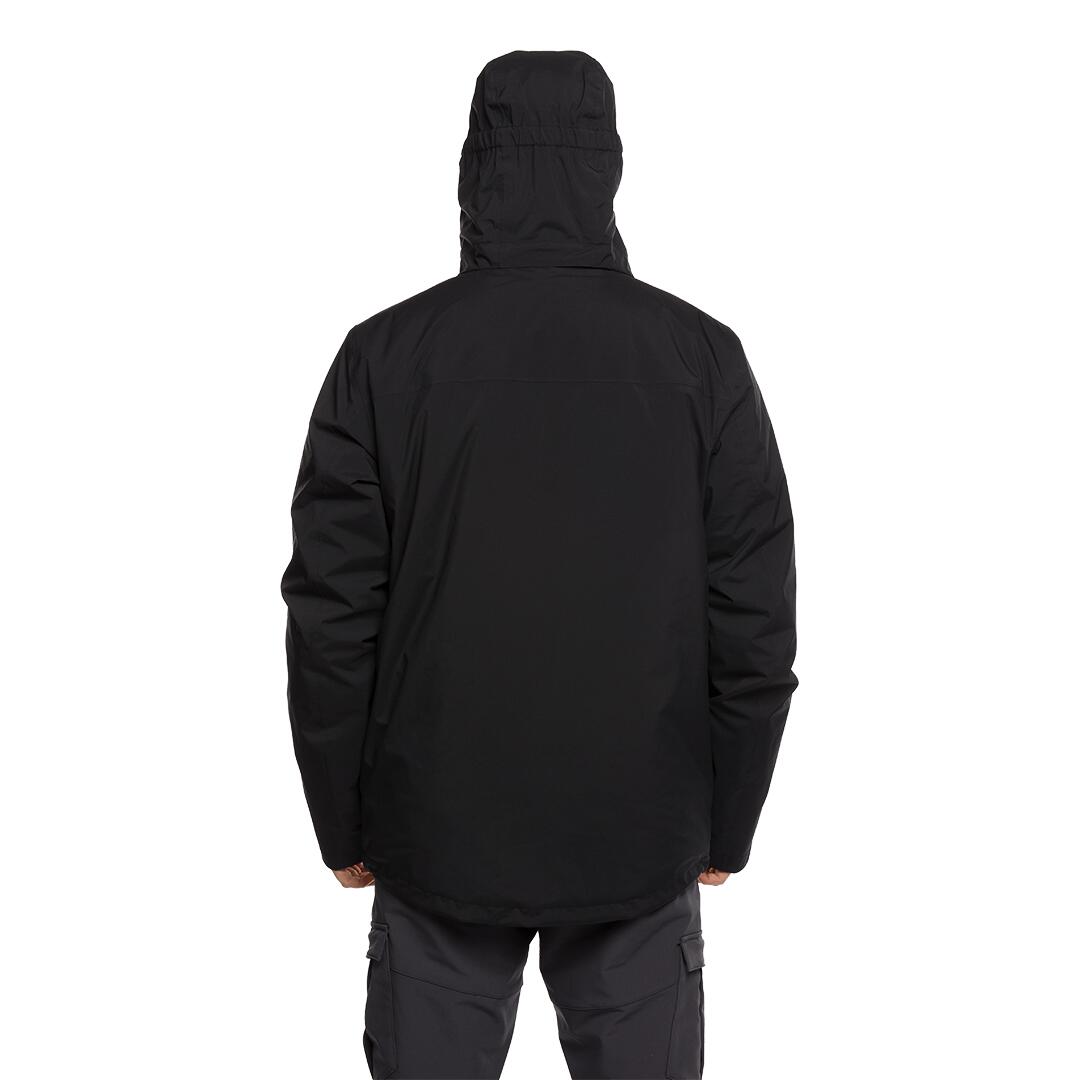 Chaqueta 3 en 1 para Hombre Trangoworld Salama complet Negro/Negro Impermeable 3/7