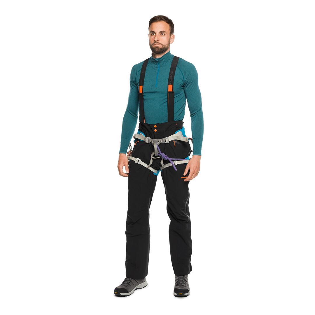 Sobrepantalón para Hombre Trangoworld Aladren Negro/Negro Impermeable 5/7