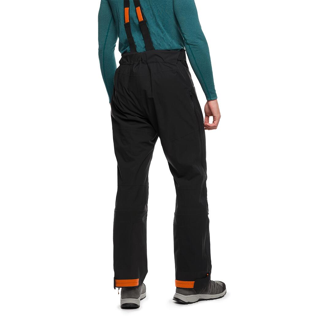 Sobrepantalón para Hombre Trangoworld Aladren Negro/Negro Impermeable 3/7