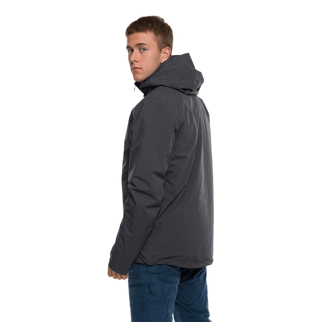 Chaqueta 3 en 1 para Hombre Trangoworld Salama complet Gris Impermeable 4/7