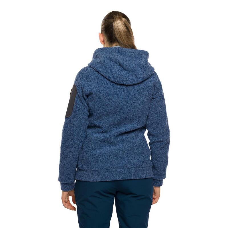 Forro polar para Mujer Trangoworld Gower st Azul/Gris