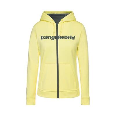Sudadera con cremallera para Mujer Trangoworld Liena Verde/Verde