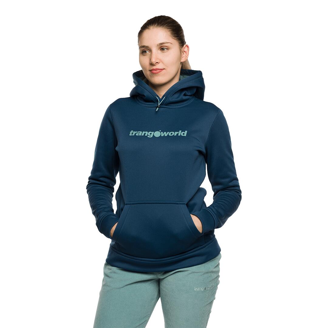 Sweat à capuche Trangoworld modèle PC004848-513 pour femmes 2/7