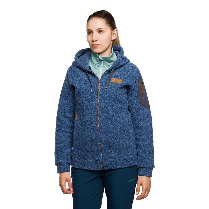 Forro polar para Mujer Trangoworld Gower st Azul/Gris