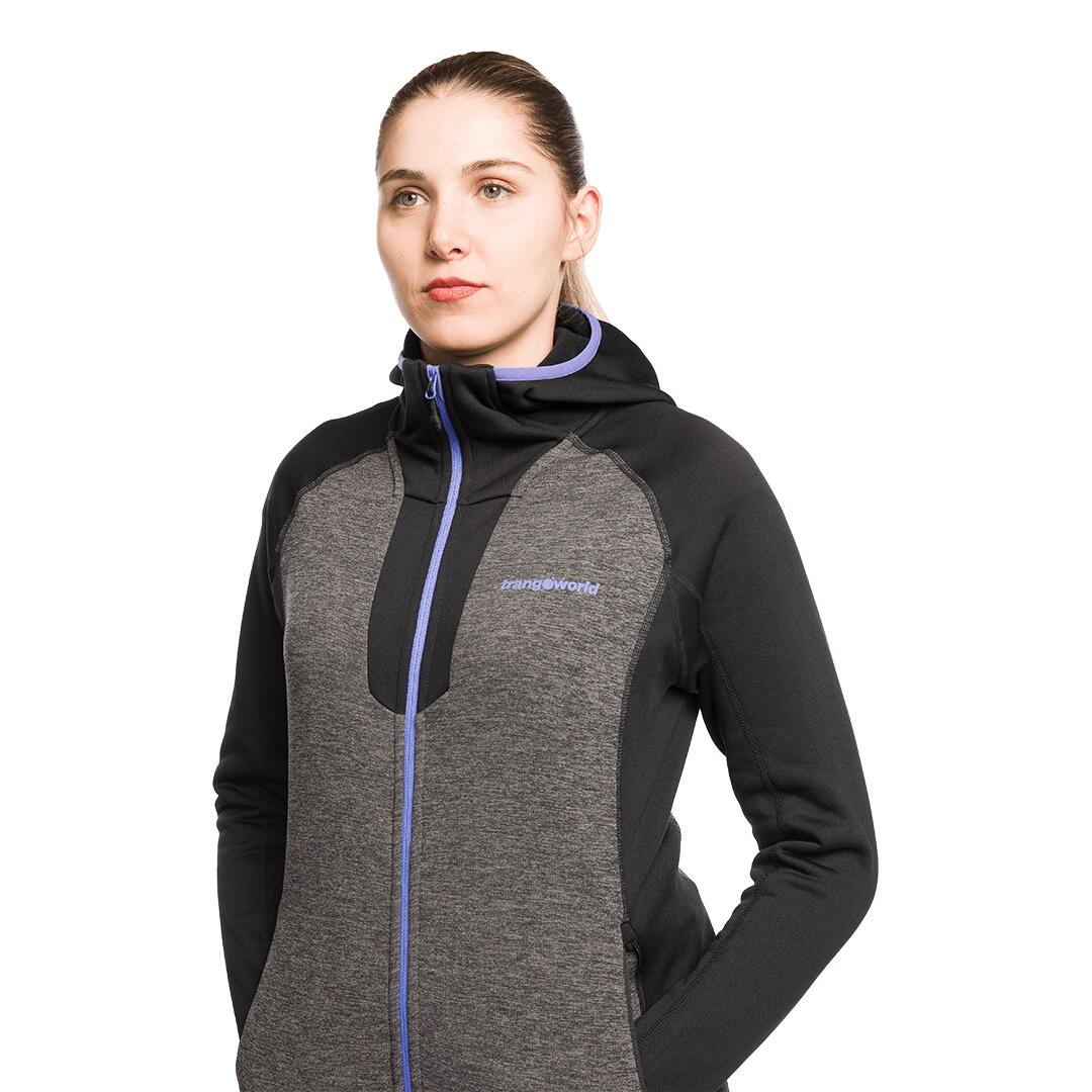 Forro polar para Mujer Trangoworld Ambler Negro 6/7