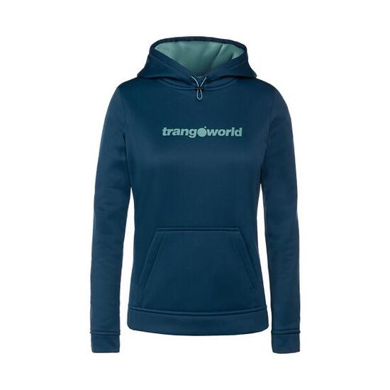 Sudadera para Mujer Trangoworld Poppi Verde/Verde
