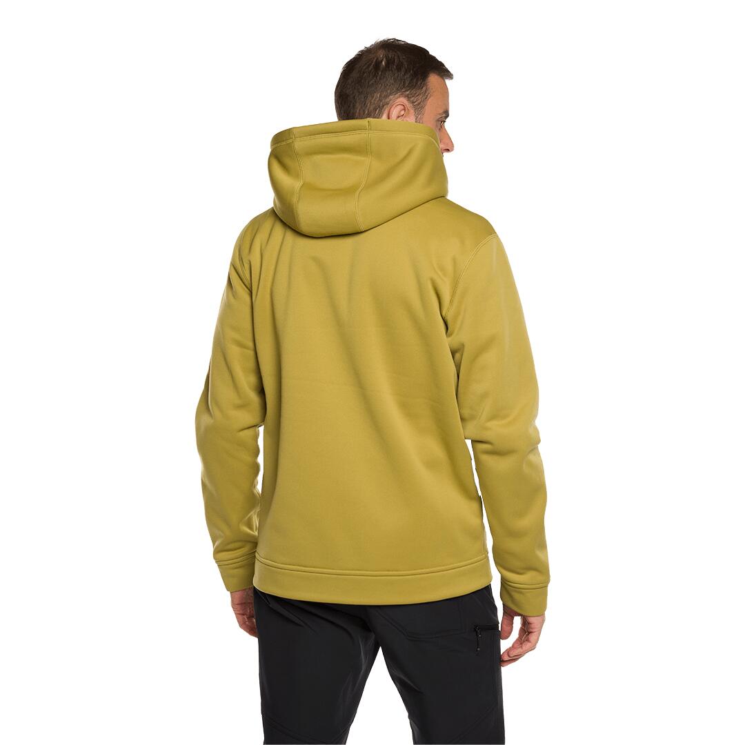 Sudadera con cremallera para Hombre Trangoworld Ripon Verde/Gris 2/6